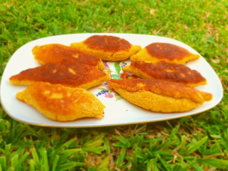 Gluten-Free Chickpea Flour Piroshki With Cabbage