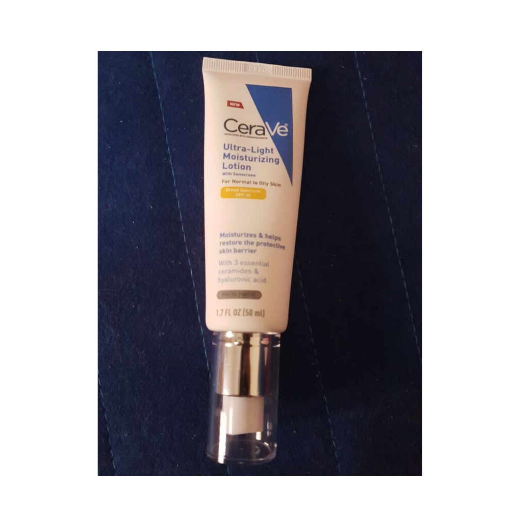 CeraVe SPF30 moisturizer