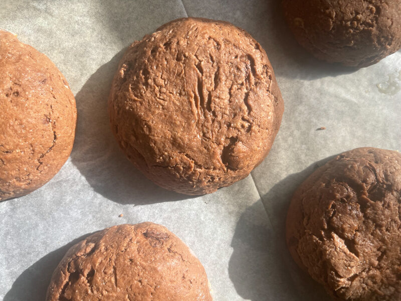 עוגיות שוקולד פאדג’ ממולאות ללא גלוטן