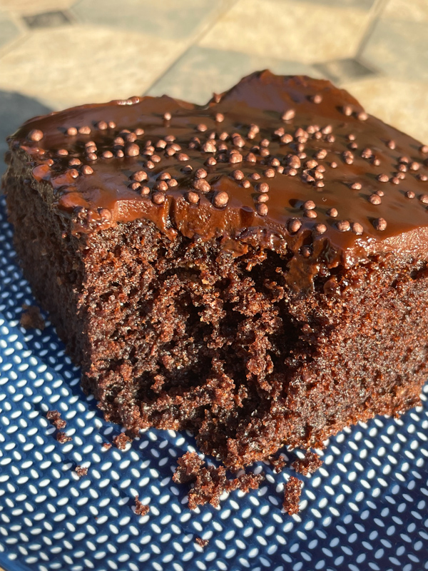עוגת שוקולד ללא גלוטן מקמח טף ושקדים